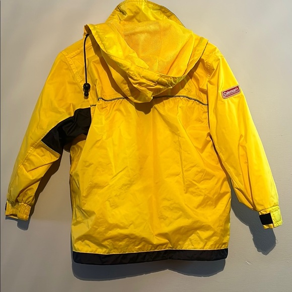 Coleman Yellow and Black Raincoat with Water-Resistant Material - Picture 8 of 16